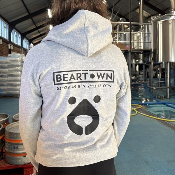 Beartown Grey Zipper Hoodie