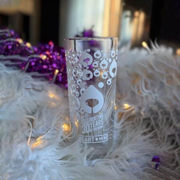 Beartown Pint Glass - 30 Years of Brewing